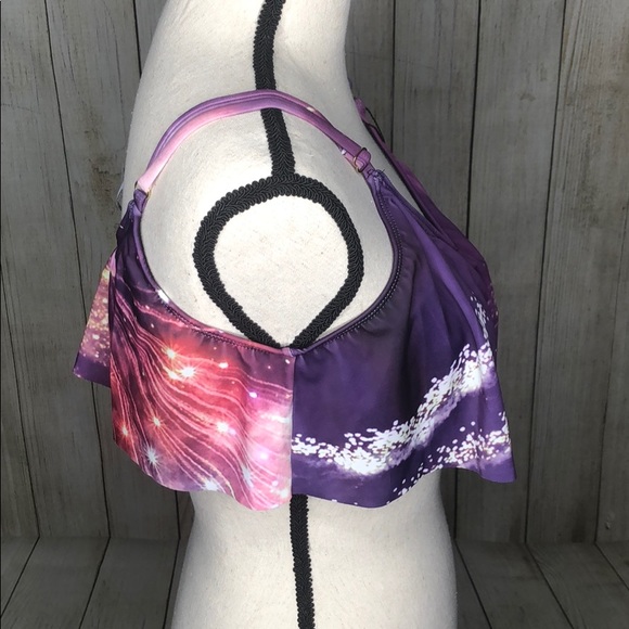 Wildfox Firework Tankini Bikini Top - Picture 2 of 7